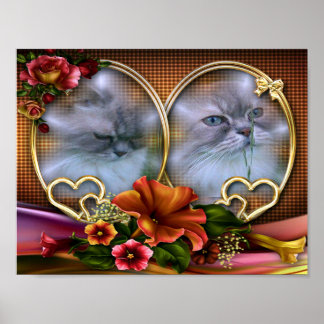 Katze2 für Lilo Poster