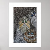 Katze3 - Fotoabomb Poster (Vorne)