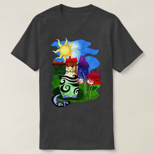 Katze75 T-Shirt (Design vorne)