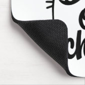 Katze 100. Schullehrer Kinder 100 Tage Mousepad (Ecke)