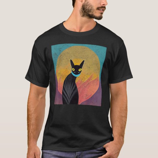 Katze 11 T-Shirt (Vorderseite)