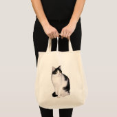 Katze 12,Bio Lebensmittelgeschäft Tasche (Vorderseite (Produkt))