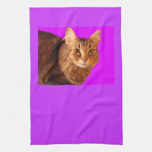 Katze 14 Handtuch (Vertikal)