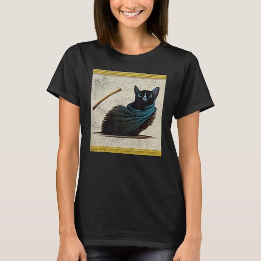 Katze 15 T-Shirt (Vorderseite)