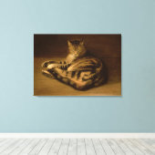 Katze, 1898 leinwanddruck (Insitu (Holzboden))