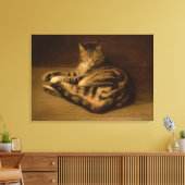 Katze, 1898 leinwanddruck (Insitu (Wohnzimmer))