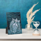 Katze 1 - Anstacheln Fotoplatte (Seite)