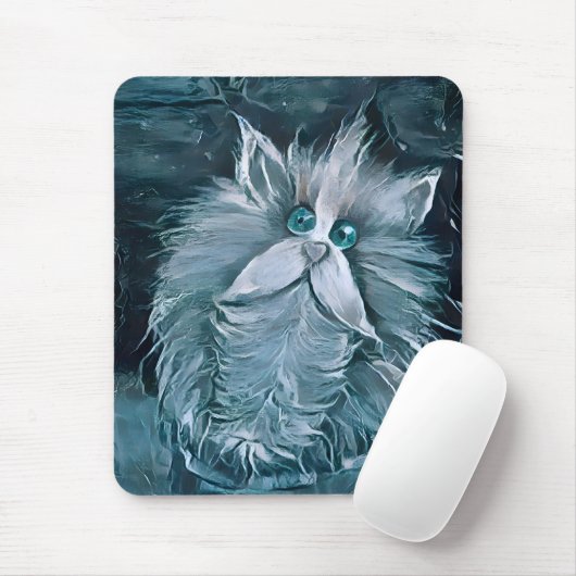 Katze 1 - Anstacheln Mousepad (Mit Mouse)
