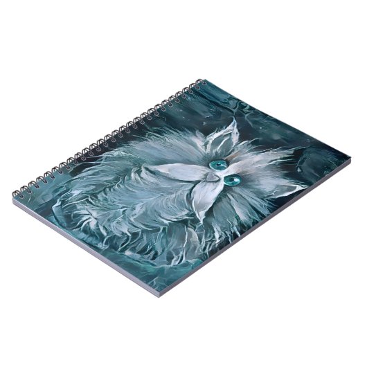 Katze 1 - Anstacheln Notizblock (Linke Seite)