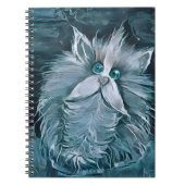 Katze 1 - Anstacheln Notizblock (Vorderseite)