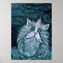 Katze 1 - Anstacheln Poster