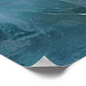 Katze 1 - Auf der Leinwand drucken Poster (Ecke)