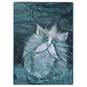 Katze 1 - Auf Ihrem Planer stehen Klemmbrett (Rückseite)