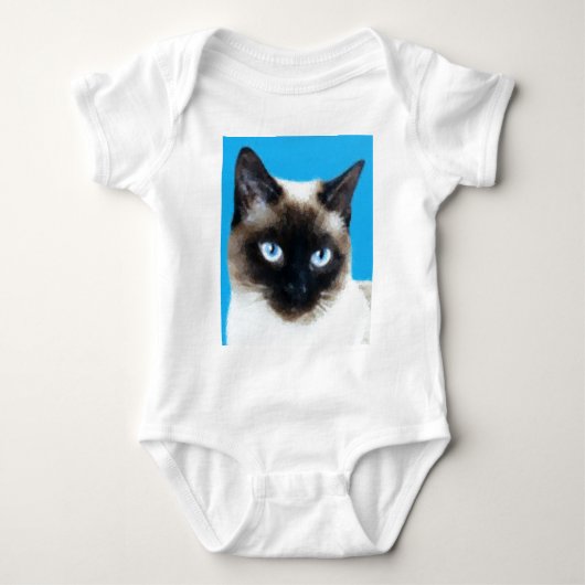 Katze 1 baby strampler (Vorderseite)