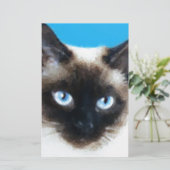 Katze 1 briefpapier (Stehend Vorderseite)