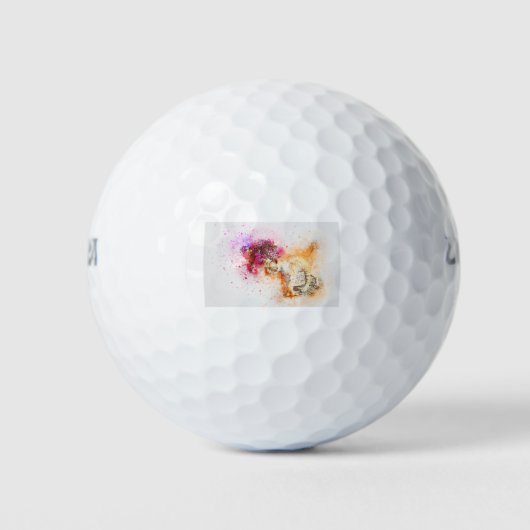 Katze 1 golfball (Vorderseite)