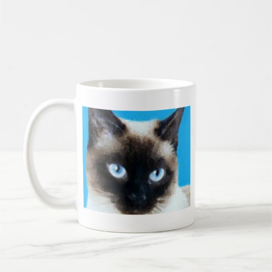 Katze 1 kaffeetasse (Links)