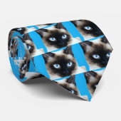 Katze 1 krawatte (Gerollt)