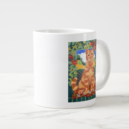 Katze 2014 Jumbo-Tasse (Vorderseite Rechts)
