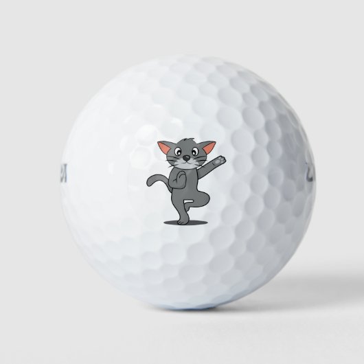 Katze 2 golfball (Vorderseite)