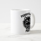 Katze 2 Jumbo-Tasse (Vorderseite Rechts)