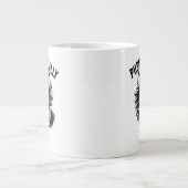 Katze 2 Jumbo-Tasse (Vorderseite)
