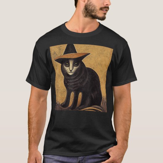 Katze 2 T-Shirt (Vorderseite)