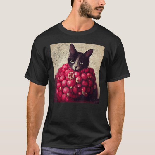 Katze 34 T-Shirt (Vorderseite)