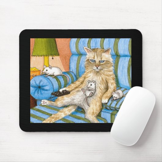 Katze 361 Mousepad (Mit Mouse)