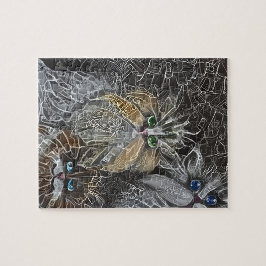 Katze 3 - FotoTram Puzzle (Horizontal)