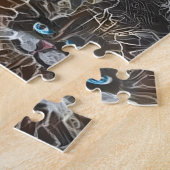 Katze 3 - FotoTram Puzzle (Seite)