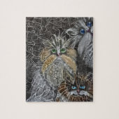 Katze 3 - FotoTram Puzzle (Vertikal)