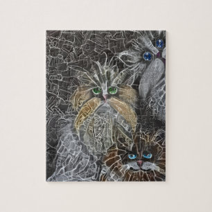 Katze 3 - FotoTram Puzzle