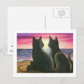 Katze 434 Postkarte (Vorne/Hinten)