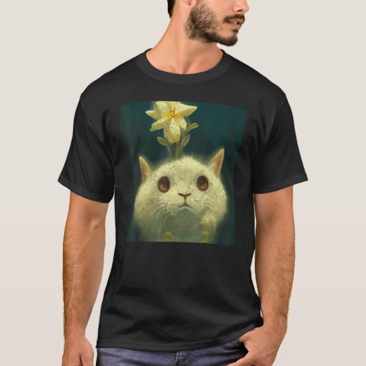 Katze 44 T-Shirt (Vorderseite)
