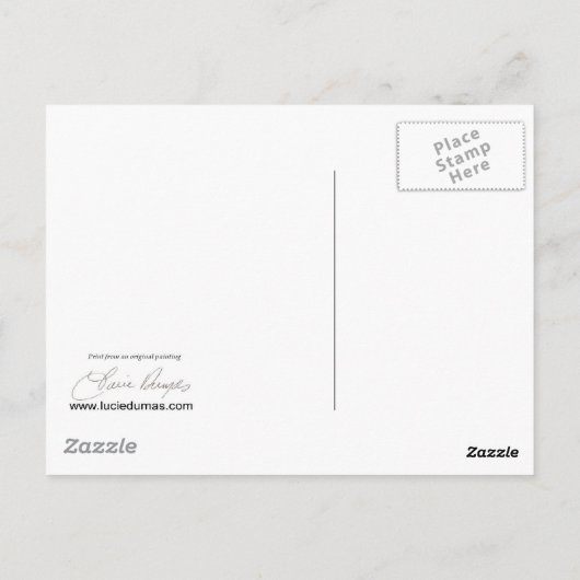 Katze 457 Postkarte (Rückseite)