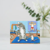 Katze 458 Postkarte (Stehend Vorderseite)