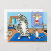 Katze 458 Postkarte (Vorne/Hinten)