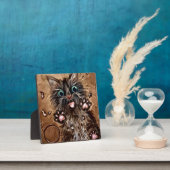 Katze 4 - Nass Fotoplatte (InSitu)