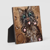 Katze 4 - Nass Fotoplatte (Vorderseite)