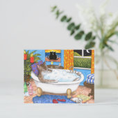 Katze 567 postkarte (Stehend Vorderseite)