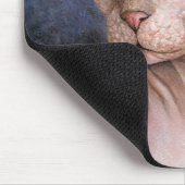 Katze 578 Sphynx Mousepad (Ecke)