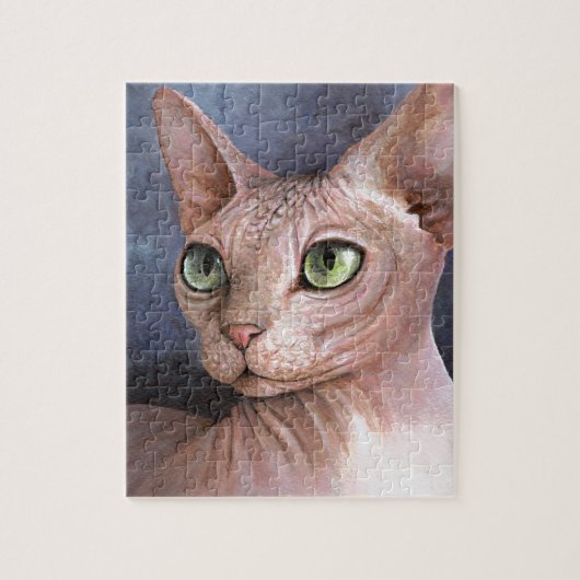 Katze 578 Sphynx Puzzle (Vertikal)