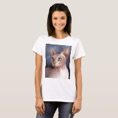 Katze 578 Sphynx T-Shirt (Vorne ganz)