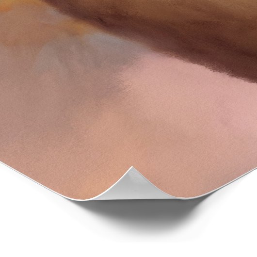 Katze 613 Siamese Poster (Ecke)