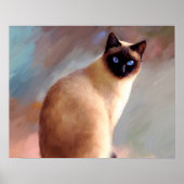 Katze 613 Siamese Poster (Vorne)