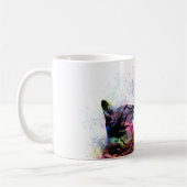Katze 614 Schmetterling Kaffeetasse (Links)
