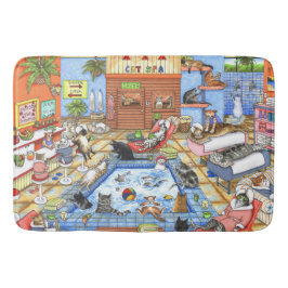 Katze 635 Katzenkatze Wellness-Center Badematte