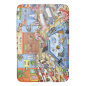 Katze 635 Katzenkatze Wellness-Center Badematte (Vorderseite Vertikal)