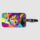 Katze 656 gepäckanhänger (Vorderseite (Horizontal))